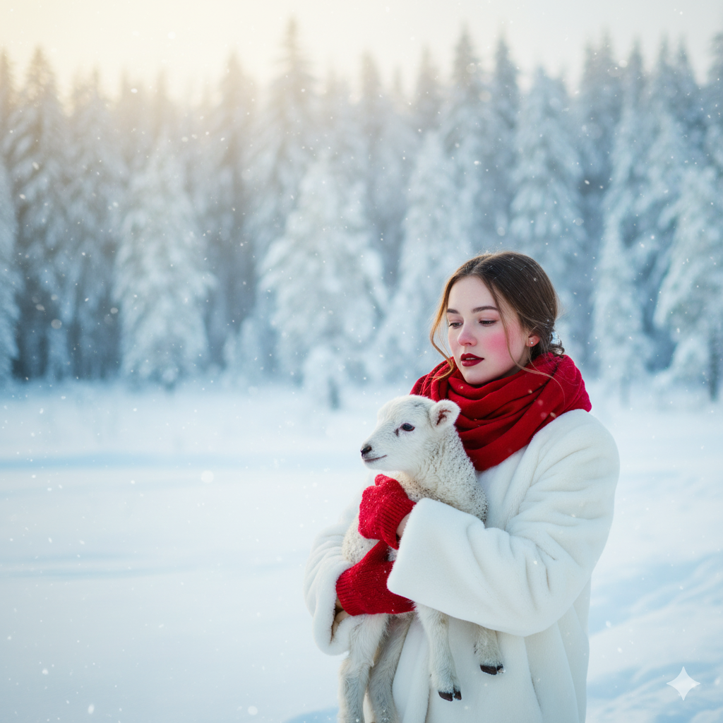 The "Winter's Embrace" AI Portrait Prompt (Nordic & Ethereal)