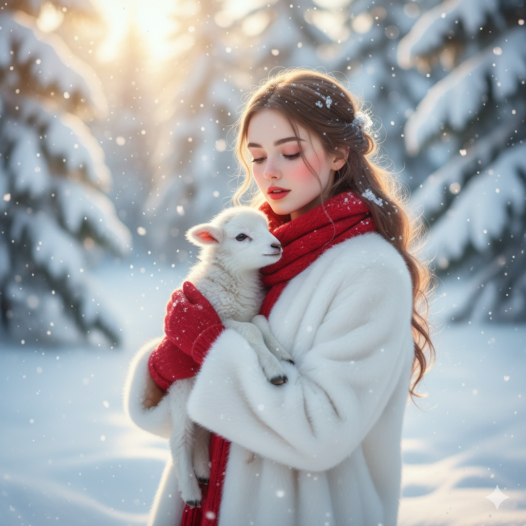 The "Winter's Embrace" AI Portrait Prompt (Nordic & Ethereal)